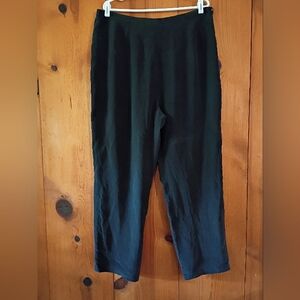 Bob Mackie Lined Silk Pants With Comfort Waist